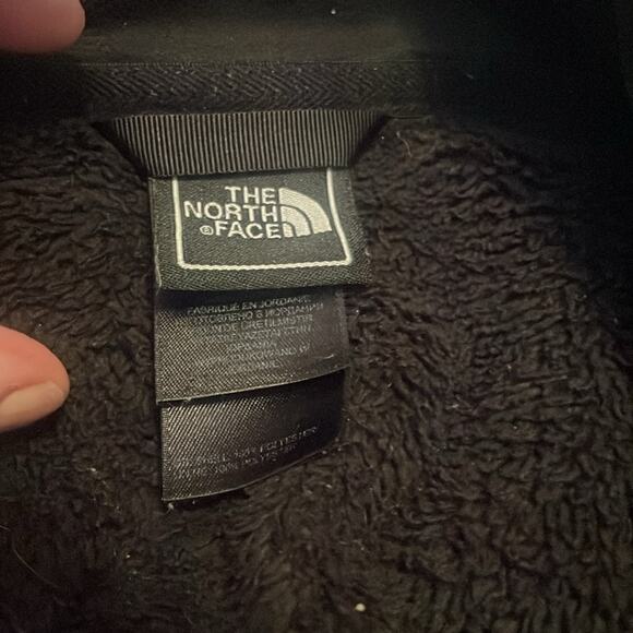 The North Face Osito Fleece Jacket - Black - Size Medium - Picture 3 of 4
